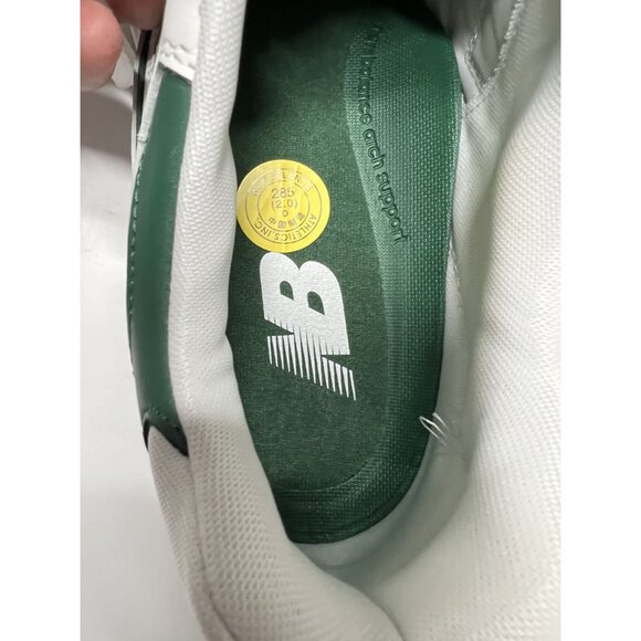 New Balance 550 Sneakers in White Green - Picture 9 of 10